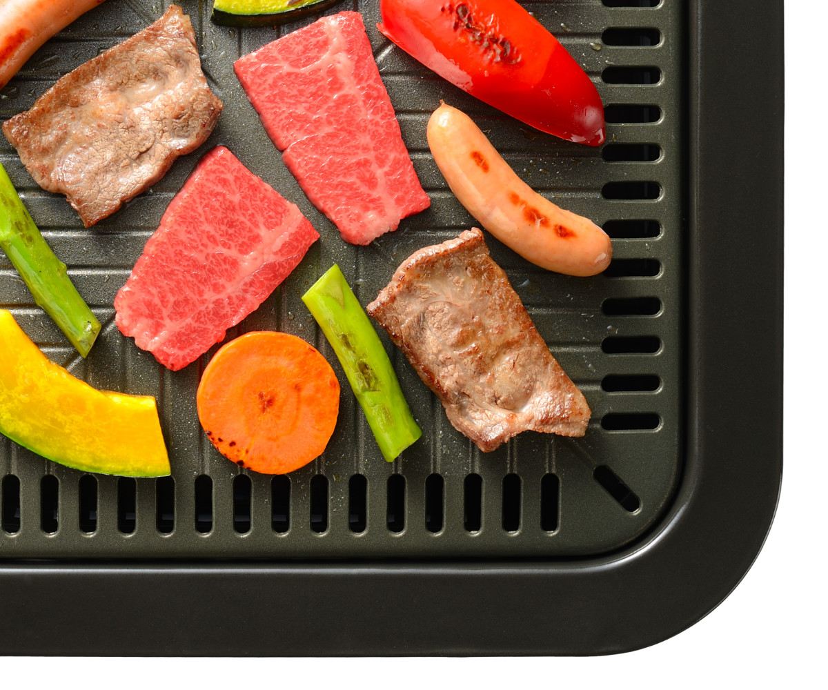 楽天市場】焼肉プレート 32×32cm 角型 カセットコンロ専用 味覚探訪