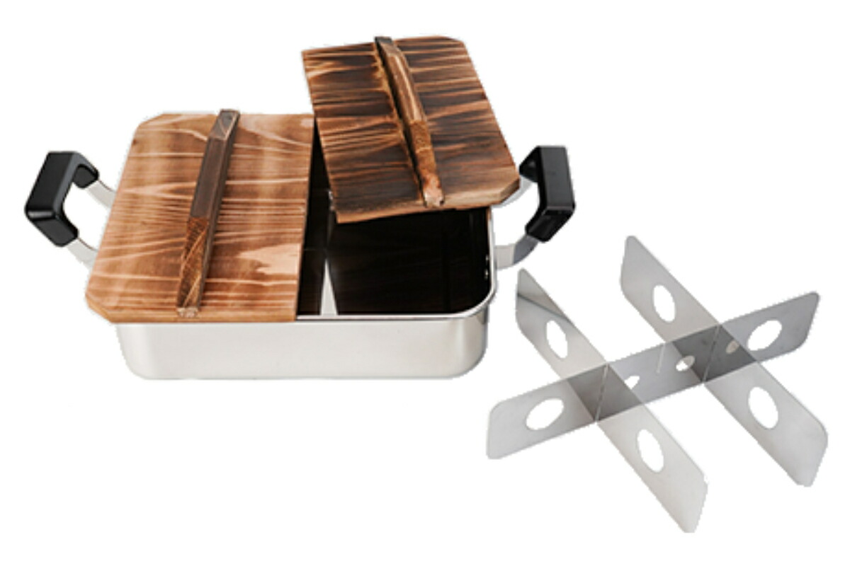 おでん鍋 ステンレス製 都市ガス 業務用 蓋付き 仕切り付き おでん鍋