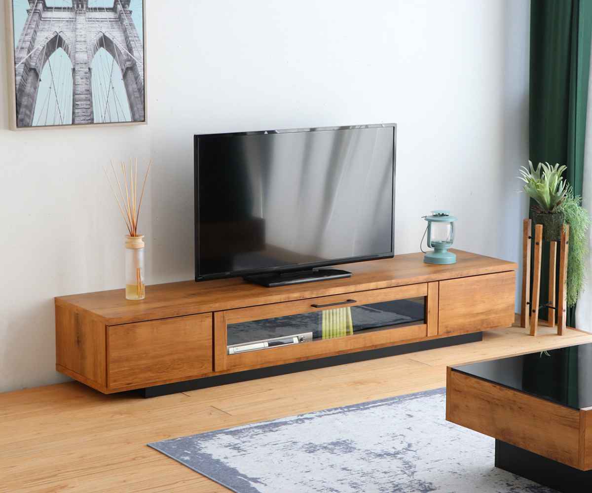 楽天市場】ローボード テレビ台 ヴィンテージ調 シンプルデザイン 約幅