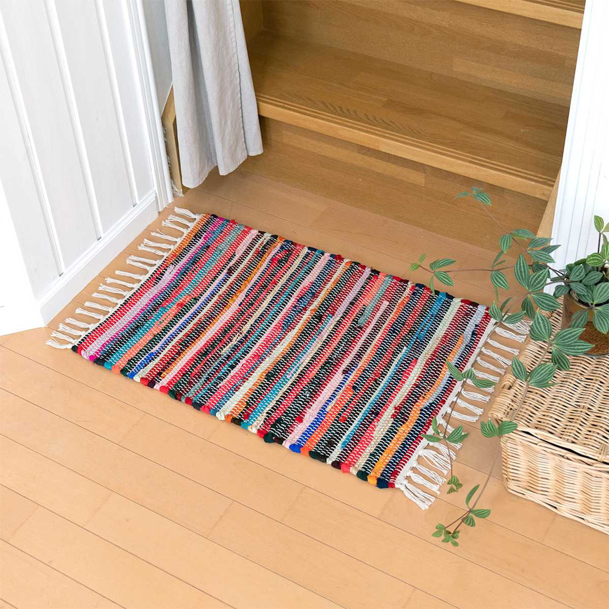 楽天市場】玄関マット 40×60cm 室内 ミックスカラー （ 玄関 マット