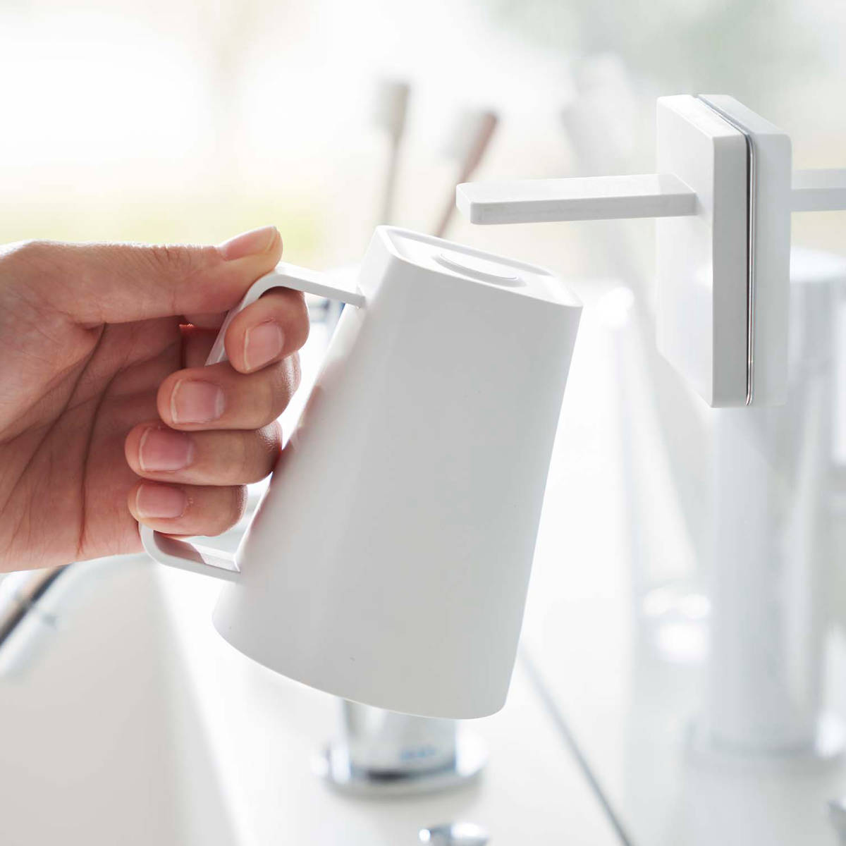 楽天市場】山崎実業 mist フィルムフック マグネットタンブラー ミスト