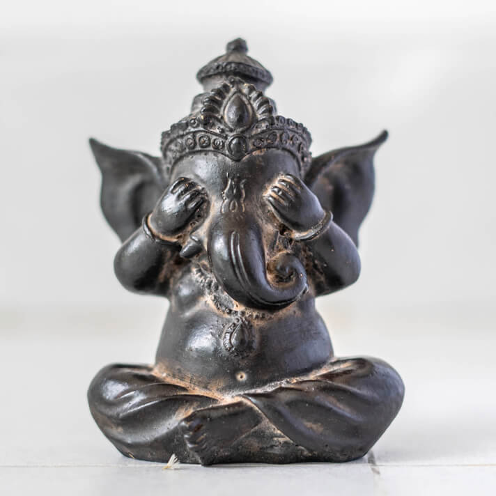 見ないガネーシャ・聞かないガネーシャ・言わないガネーシャ 卓上