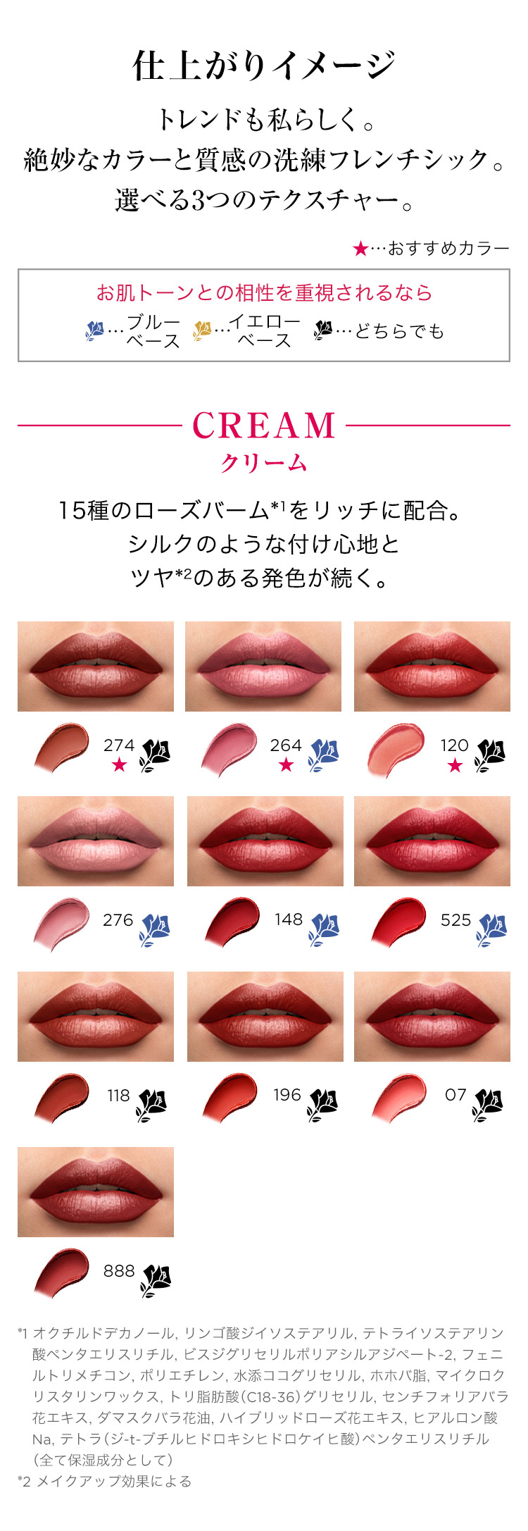 楽天市場】【公式】ラプソリュ ルージュ クリーム / リップ / 口紅