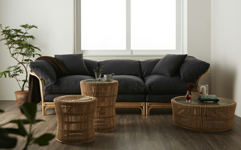 楽天市場】ラタンテーブル ローテーブル リビングテーブル コーヒー