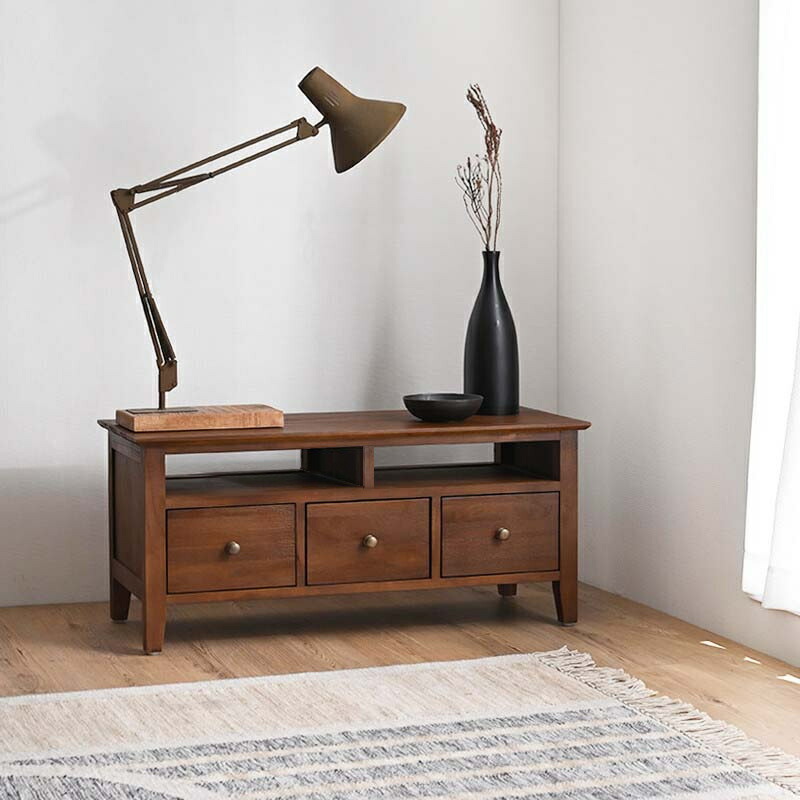 楽天市場】【アウトレット】アジアン家具 チーク無垢 木製 テレビ台