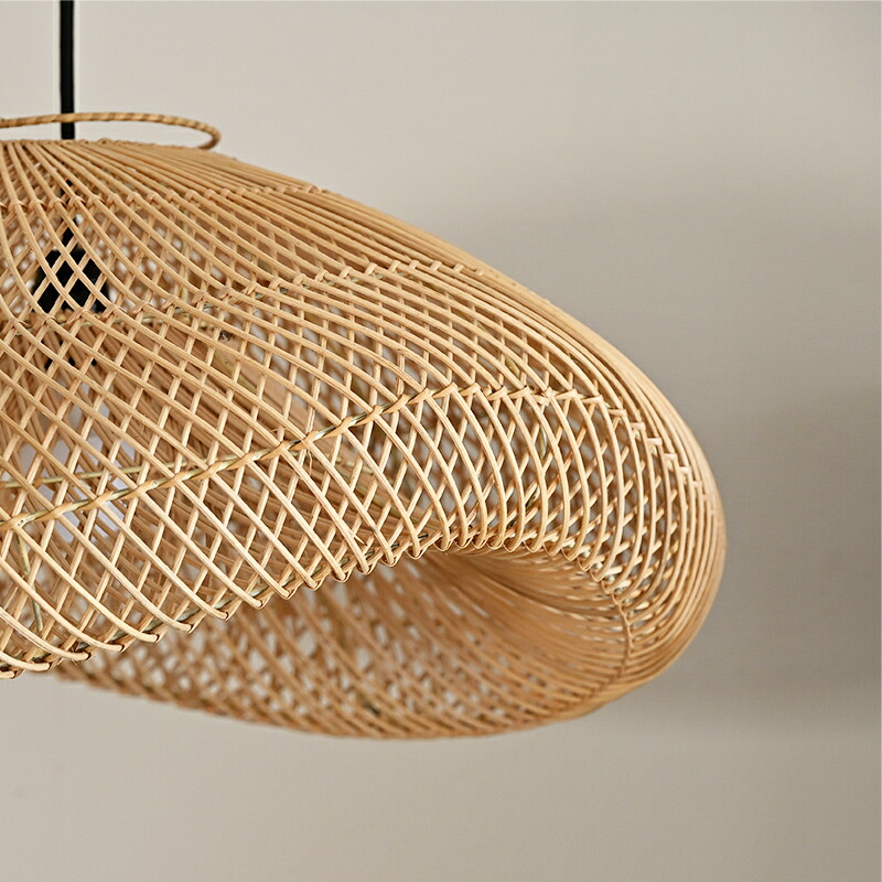 楽天市場】ペンダントライト 1灯 照明 ランプ 籐 ラタン ハンギング