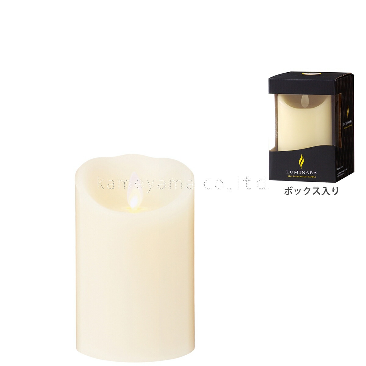 楽天市場】1個のお値段です LEDキャンドル LUMINARA ルミナラ ピラー3
