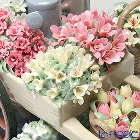 楽天市場】リヤドロ 公園通りの花屋さん 1454 リアドロ LLADRO 置物