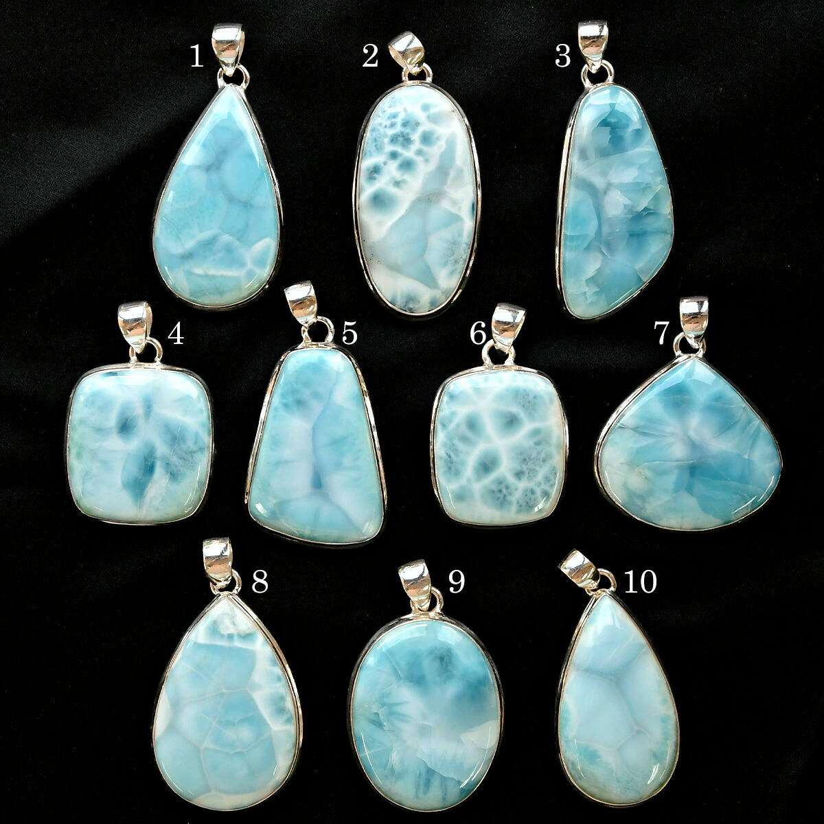 楽天市場】特大 ラリマー ペンダントトップ ボリューム満点の大粒