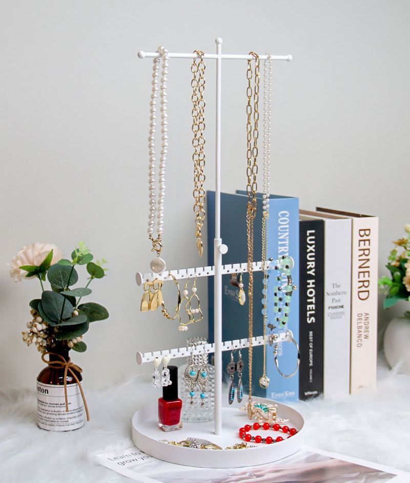 楽天市場】送料無料 アクセサリースタンド ジュエリースタンド