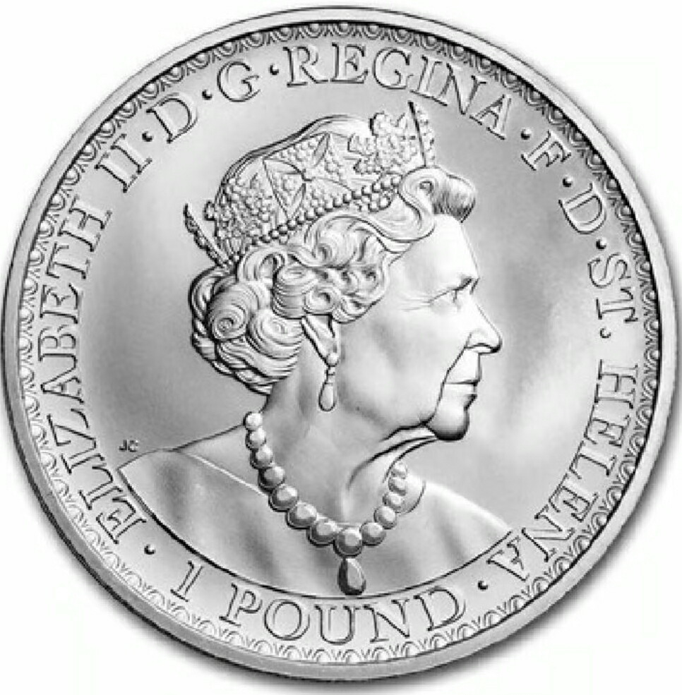 楽天市場】2022年 セントヘレナ 「ウナとライオン」 エリザベス女王