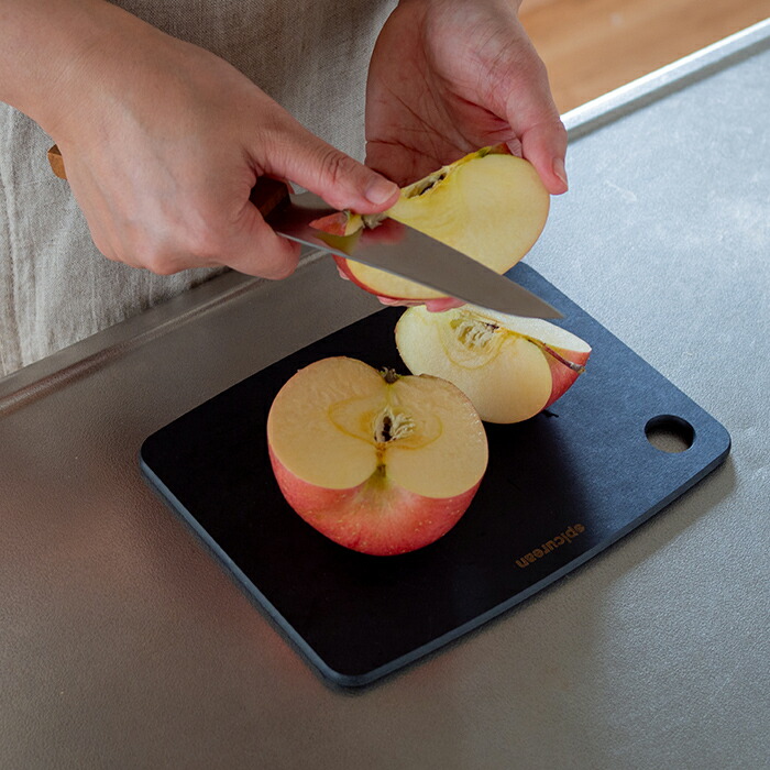 楽天市場】エピキュリアン カッティングボード S ブラック / epicurean