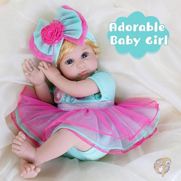 楽天市場】リボーンベビードール リアルな新生児女の子人形 55cm