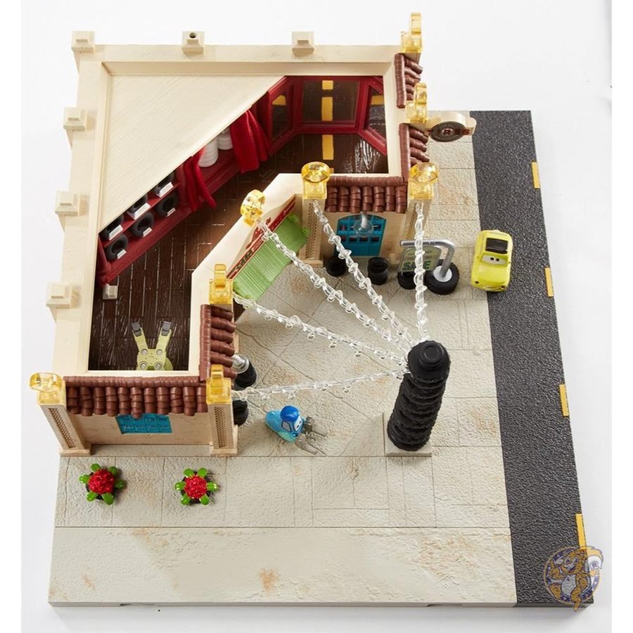 楽天市場】カーズ 2016 マテル 1:55 ミニカー プレイセット