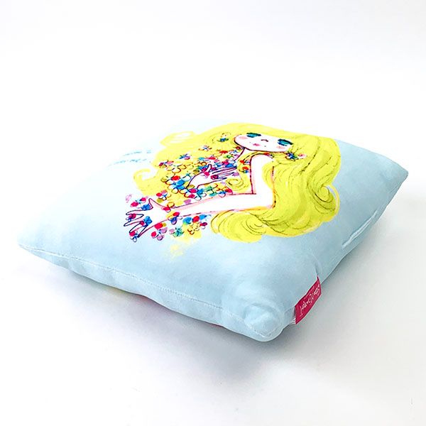 水森亜土 ミニクッション フラワー クッション リラックス インテリア