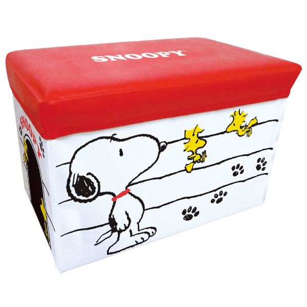 スヌーピー PEANUTS ストレージボックス ドッグハウス 収納 スツール