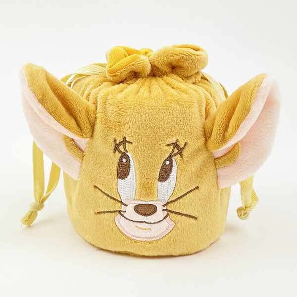 トムとジェリー ジェリー マチ付きマスコット巾着