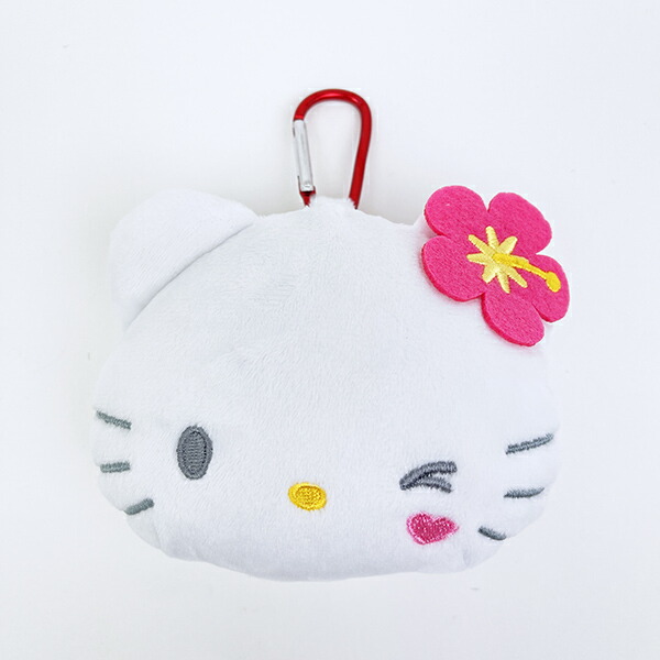サンリオ ハローキティ Y2K カラビナ付き ぬいぐるみ ファスナー