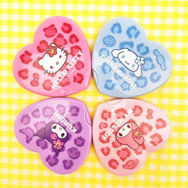 サンリオ シナモロール Y2K ハート型ミラーコーム 日本製 シナモン