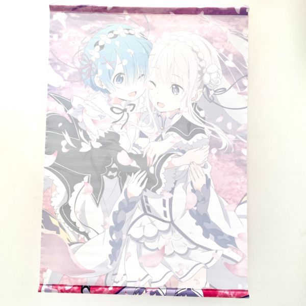 Re:ゼロから始める異世界生活 エミリア&レム B2 タペストリー 72.8