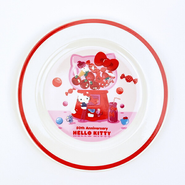 サンリオ ハローキティ 50th プレート 食器 日本製 Sanrio