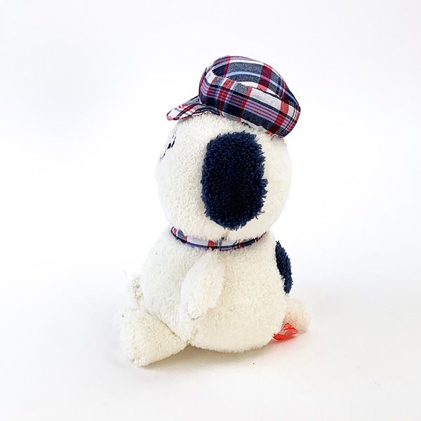 スヌーピー ブルーベリーチェック オラフ S ぬいぐるみ インテリア