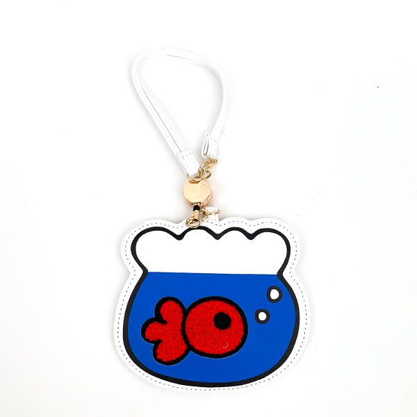 サンリオ ハローキティ クラシック ダイカットリールパス 金魚鉢 パス