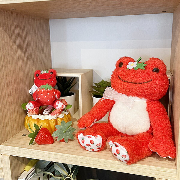 ピクルス ビーンドール いちご 赤 ぬいぐるみ 人形 インテリア