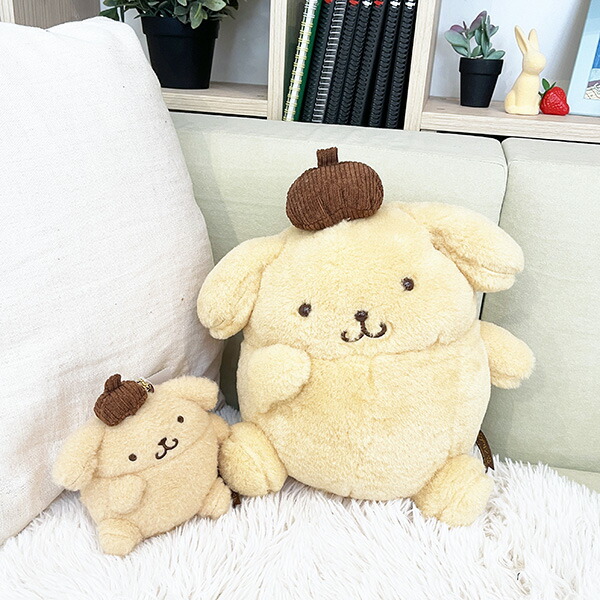 サンリオ ポムポムプリン マスコット レトロポーズ ぬいぐるみ 人形