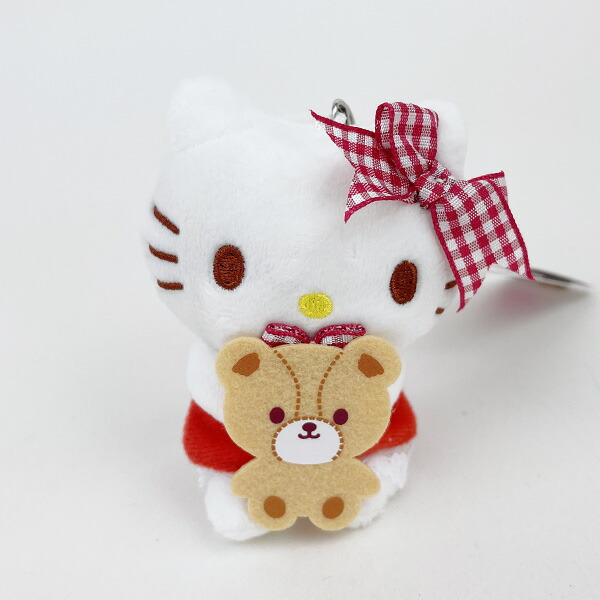 サンリオ ハローキティ 推し色マスコット レッド 赤 キーホルダー