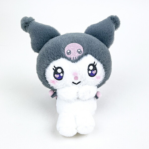 サンリオ クロミ いろいろふぇいす きゅるん マスコット ぬいぐるみ グレー