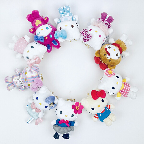 サンリオ ハローキティ マスコットコレクション カラフルバニー ブルー