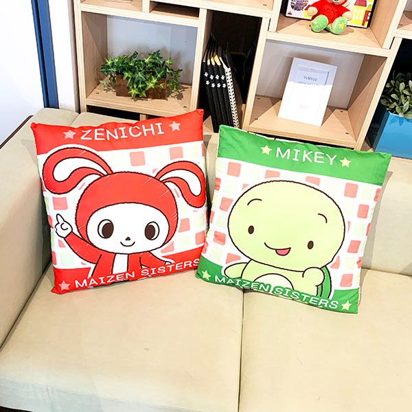 まいぜんシスターズ 背当て クッション ぜんいち ピロー インテリア