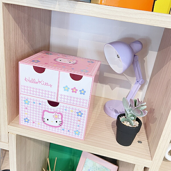 サンリオ ハローキティ キャラチェスト 小物入れ インテリア 収納 文具