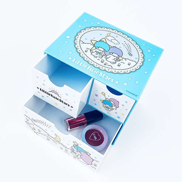 サンリオ リトルツインスターズ キャラチェスト 小物入れ インテリア