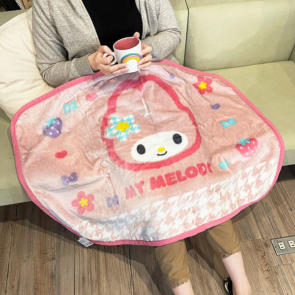 サンリオ マイメロディ ブランケット（ボタン付き） ひざ掛け