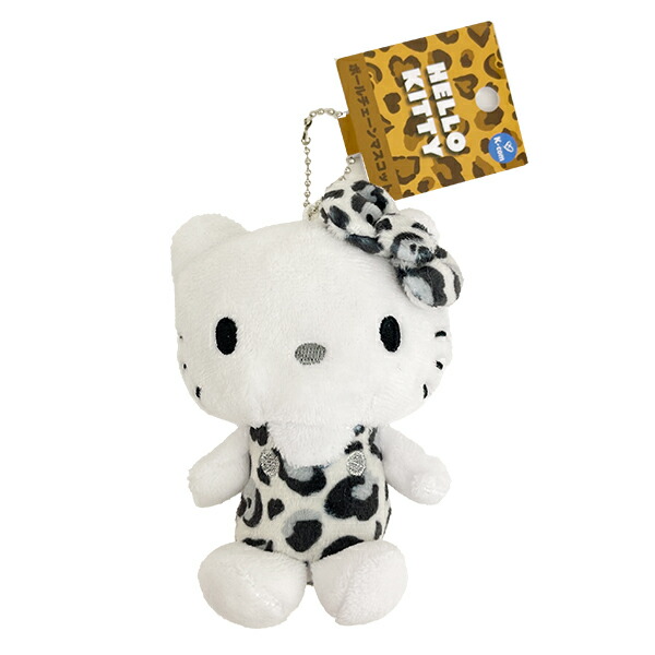 サンリオ ハローキティ ヒョウ柄シリーズ ボールチェーンマスコット
