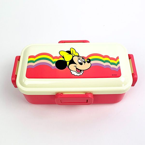 ディズニー レトロシリーズ ミニーマウス 抗菌ふわっと 弁当箱 ランチ