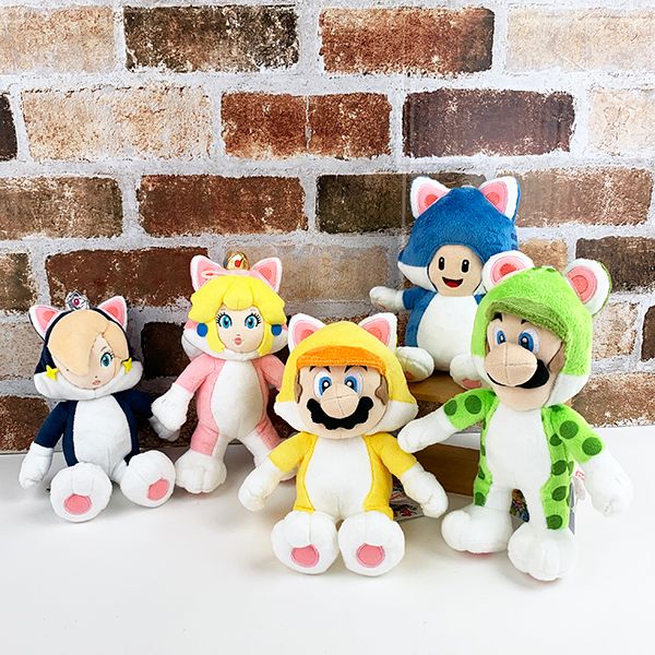 スーパーマリオ ネコルイージ ぬいぐるみ S スーパーマリオ3Dワールド