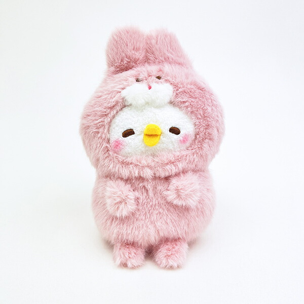 カナヘイの小動物 ピスケ ピンクウサギ ぬいぐるみ
