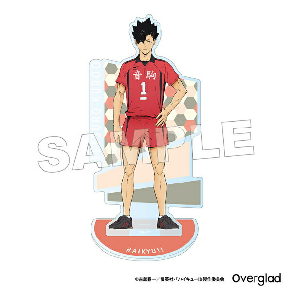 ハイキュー！！ 黒尾鉄朗 アクリルスタンドパターンアート
