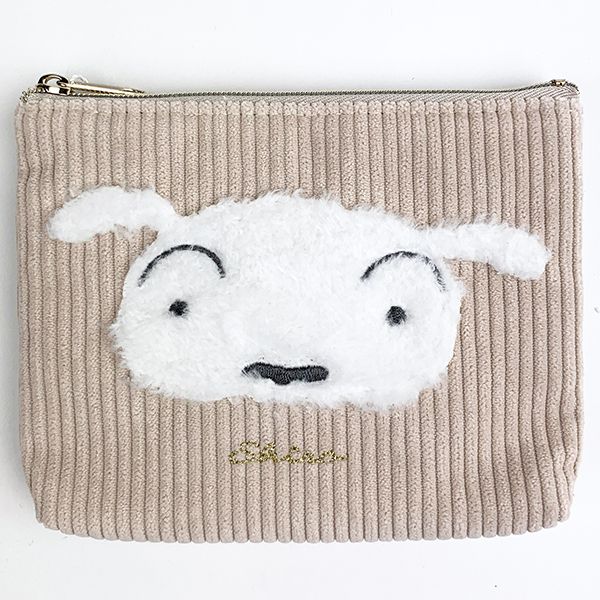 クレヨンしんちゃん シロ もこもこシロ ティッシュポーチ ポーチ