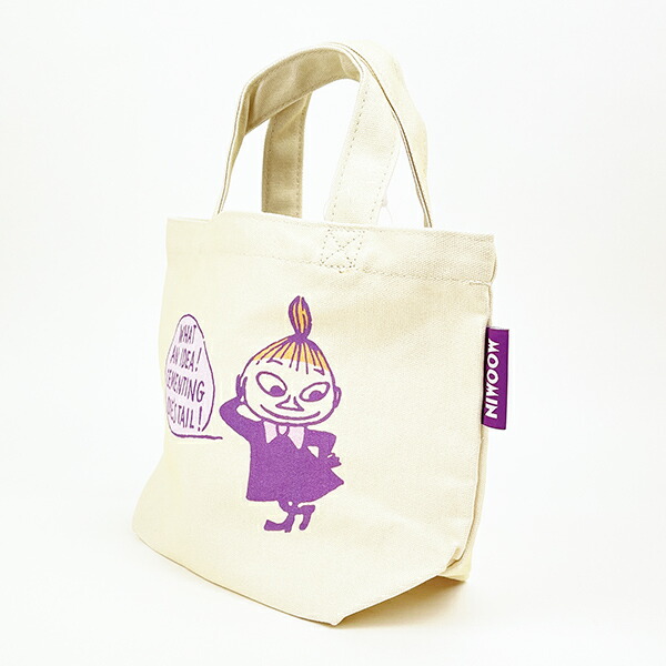 MOOMIN ムーミン リトルミィ ランチトート パープル ランチ デイユーズ