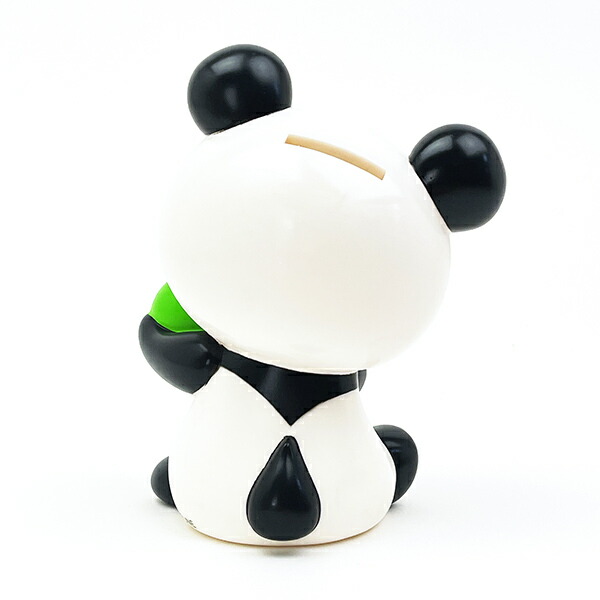 内藤ルネ ルネパンダ ちょきんばこ 青りんご 貯金箱