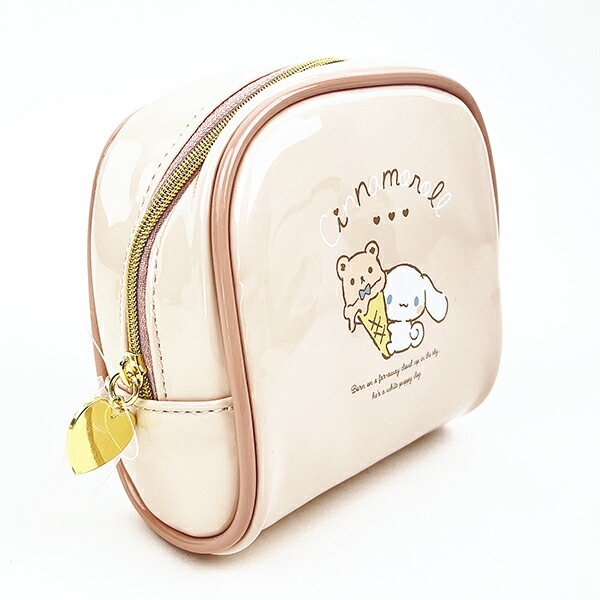 サンリオ シナモロール ボックスポーチ のんびりナチュラルシリーズ