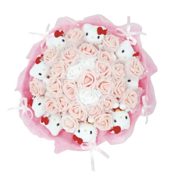 サンリオ ハローキティ ぬいぐるみブーケ ぬいぐるみ本数：9本 お花