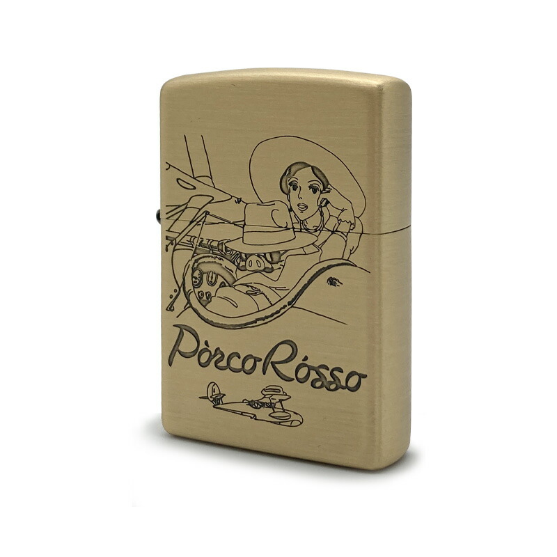 楽天市場】ジブリ ZIPPO 紅の豚 ポルコとジーナ ジッポー ライター
