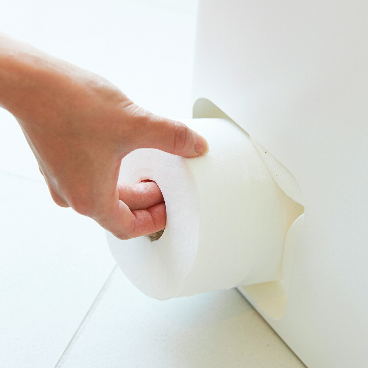 楽天市場】［ トイレットペーパーストッカー タワー ］山崎実業 tower