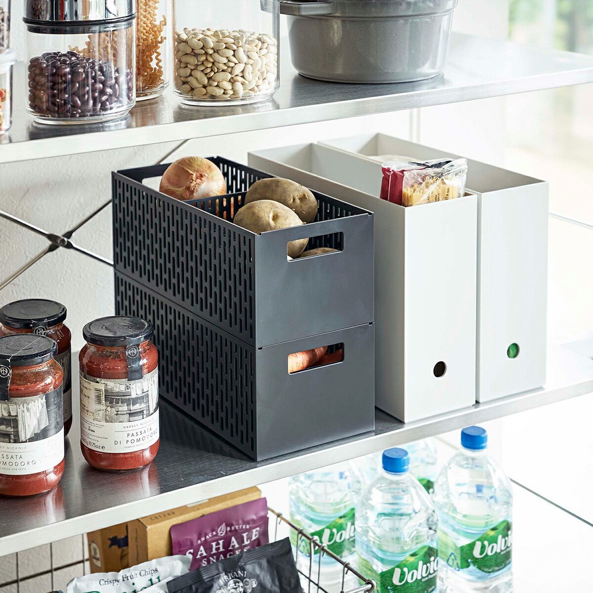 楽天市場】［ ベジタブルストッカー タワー ］山崎実業 tower 野菜