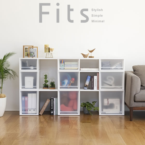 楽天市場】収納ケース Fits フィッツケースマルチ 4個セット 幅35×奥行